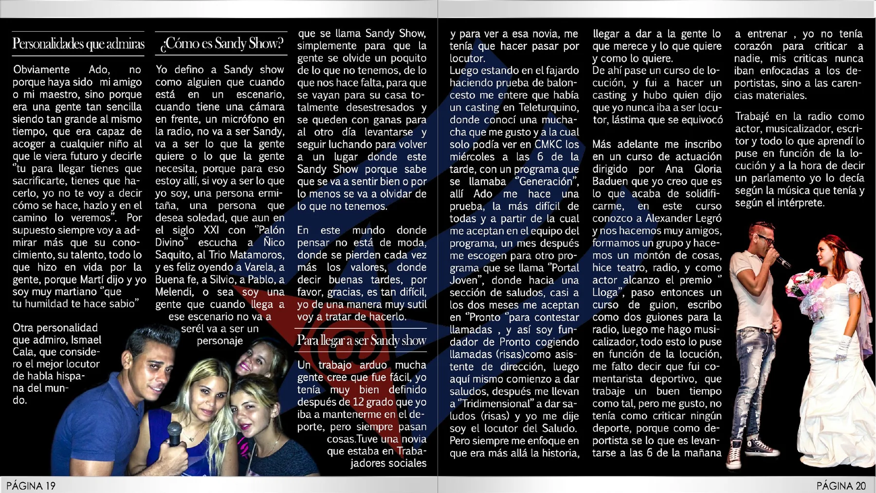 Segunda parte de la entrevista a Sandy Show en Directum Magazine